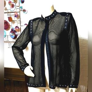 MISOOK | Women's Mesh-like Over Blouse
